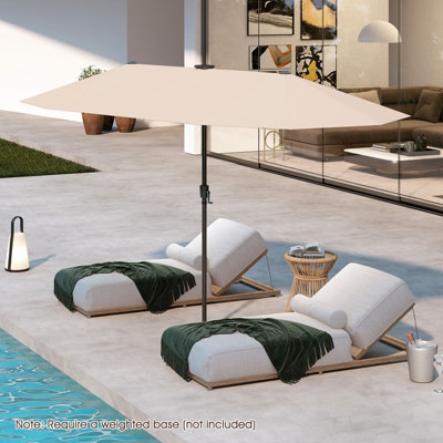 テーブル・チェア・ハンモック LOCKFIELD BUMPER COSTWAY Outdoor Double Chaise Rocker Rocking Daybed Sun