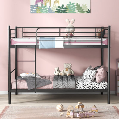 Single metal deals bunk bed frame