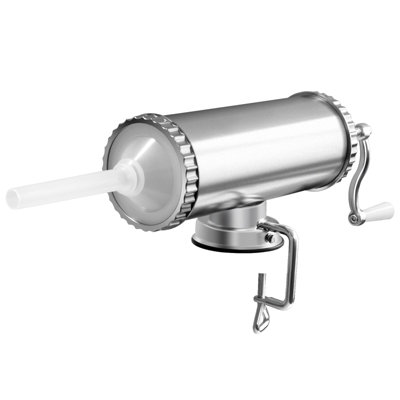 Costway 3L Horizontal Sausage Stuffer 3 Filling Nozzles Stainless Steel