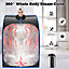 Costway 3L Portable Steam Sauna Spa Room Full Body Slimming Detox Therapy Tent Indoor