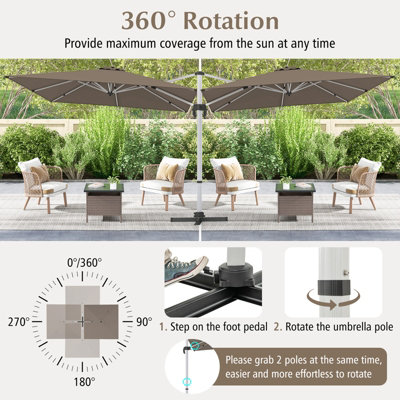 best patio umbrella for deck Deck Umbrella Best Tilting Patio Umbrella The Best Patio Umbrellas, Tested  By BHG
