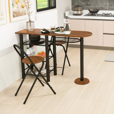 Guyii 6-Piece Dining Table Set With Chairs - Modern White Kitchen Table, Rounded Corners, Small Space Friendly