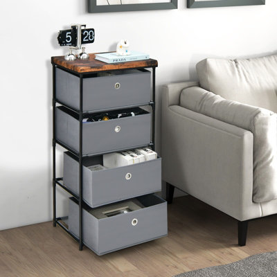 Four drawer deals night stand