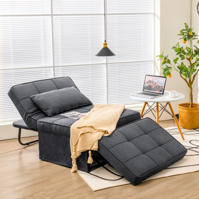 Folding best sale bed footstool