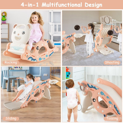 Costway rocking horse sales