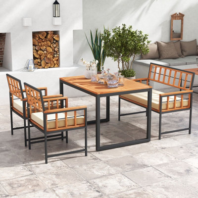 diy patio table with umbrella hole Tenndar Ring Plug Cone Wedge Holder Outdoor Table with Umbrella Hole