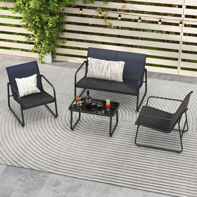 Costway 4 piece patio set discount