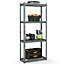 Costway 4-Tier Garage Storage Shelves Adjustable Heavy Duty Metal Storage Shelving Unit 71 x 31 x 152 cm