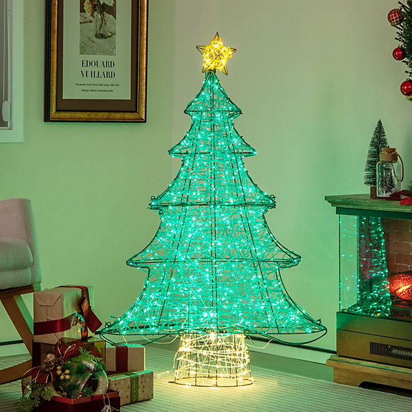 Costway 4FT Pre-lit Artificial Christmas Tree Xmas Tree Costway 4FT Pre-lit Artificial Christmas Tree Xmas Tree