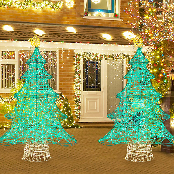 Costway 4FT Pre-lit Artificial Christmas Tree Xmas Tree Costway 4FT Pre-lit Artificial Christmas Tree Xmas Tree