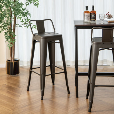 Steel Frame newest Stool (Counter Height)