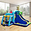 Costway 5 In 1 Inflatable Bounce Castle Bounce House W/Large Jumping & Playing Area