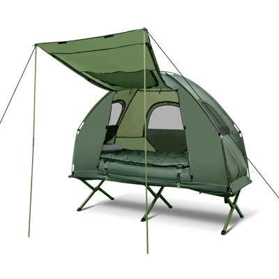 Elevated hotsell camping bed