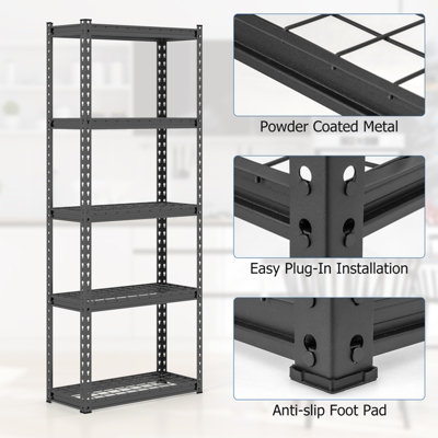 Metal Heavy Duty 5tier Utility store Shelving