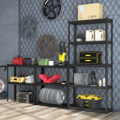 Heavy duty metal shelving rack online