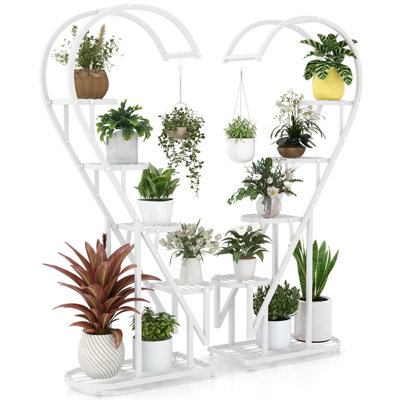 ADOVEL Plant Stand for Indoor Plants, 3 Tier Tall Corner Bamboo Pot