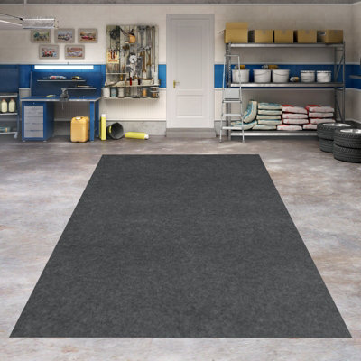 Costway 5 x 2.2 m Large Garage Floor Mat Reusable Absorbent Oil Spill Parking Rug - 3