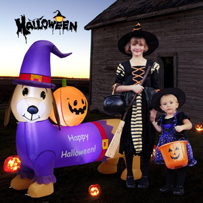 Halloween dog deals inflatable