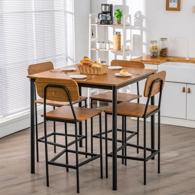 Bar height dining chairs on sale set of 4