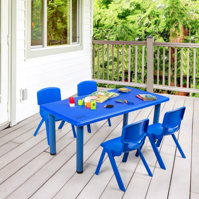 The range kids table best sale and chairs