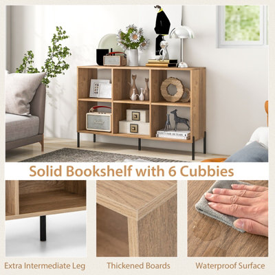 Kmart oak deals look storage bookshelf