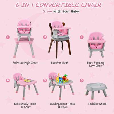 High and low chair for baby online