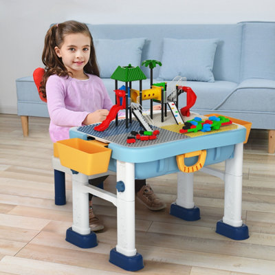 Building blocks hot sale table set