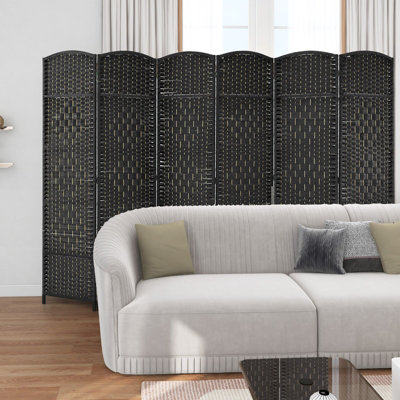 Room Divider JOSTYLE 6 Panel Room Partition Foldable Freestanding s 6 Ft Tall And Extra Wide Double Hinged Decorative Separation Wall Divider P 59355729 Room Dividers