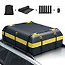 Costway 600L Large Car Roof Top Rack Luggage Carrier Bag Storage Bag Travel Waterproof