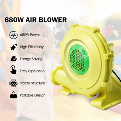 Costway 680W Electric Air Blower Pump Fan Bouncer Blower for Bouncy Castle - 6