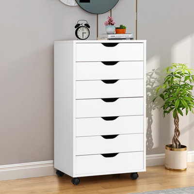 Chest of drawers on sale on wheels