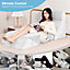 Costway 7 PCS Adjustable Support Pillow Set Bed Wedge Pillows Triangle Sit-up Pillow