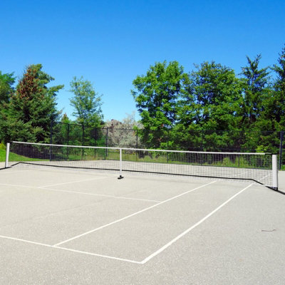 Portable Sports Net - Adjustable Height For Pickleball, Tennis, Volleyball & Badminton