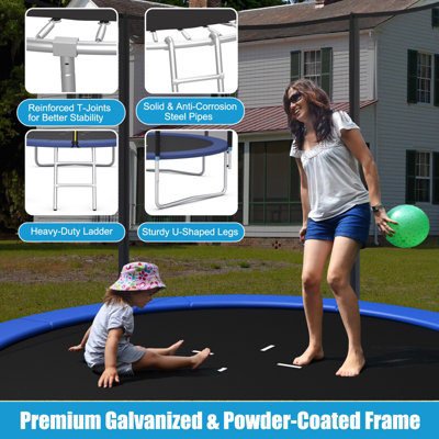 8ft 2024 trampoline ladder