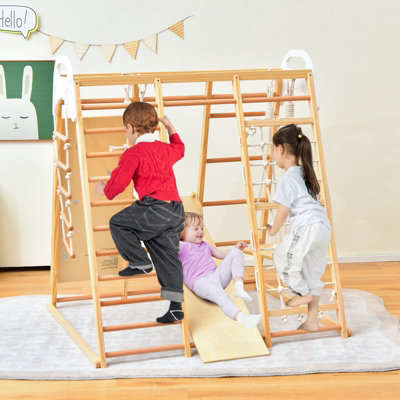 Diy wooden play gym clearance