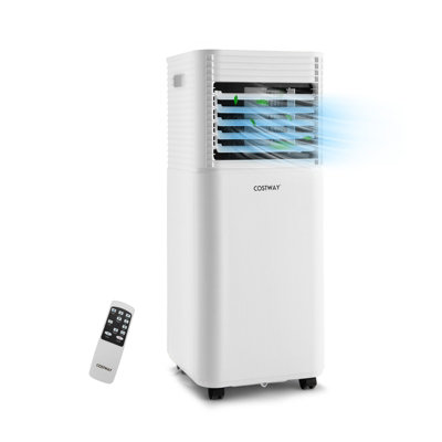 Costway 9000 BTU 3-in-1 Portable Air Conditioner Air Cooler w/ Fan & Dehumidifier Mode