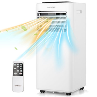 Costway 9000 BTU Portable Air Conditioner 5-in-1 Air Cooling Heating Fan  Dehumidifier WIFI | DIY at Bu0026Q
