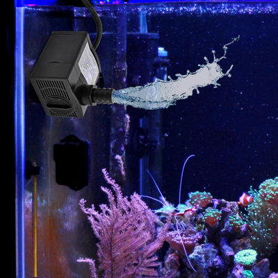 Costway 900L/H 22W Submersible Pump Fountain Water Pump with 2.2M High Lift 3 Nozzles - 4