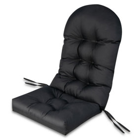 Costway Adirondack Chair Cushion High Back Rocking Chair Cushion Thick Tufted Seat Pad