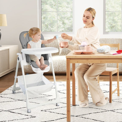 High chair that discount converts to chair