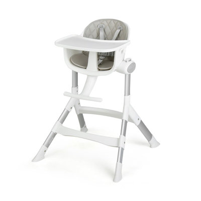 Costway Adjustable Baby High Chair Newborn Feeding Chair w/ 5 Heights ...