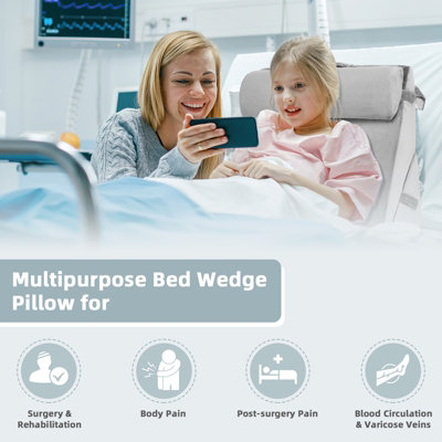 Post surgery bed wedge hotsell