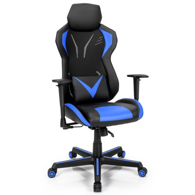 Costway Adjustable Height 360 Degrees Swivel Computer Gamer Chair ...