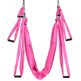 Costway Aerial Yoga Swing Set Sling Hammock Inversion Anti-Gravity with Durable Fabric