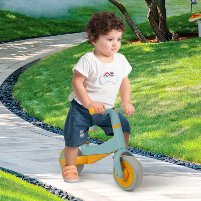 Costway Baby Balance Bike 2 Wheels Toddler First Bike No Pedal Infant Baby Walker Riding DIY at B Q