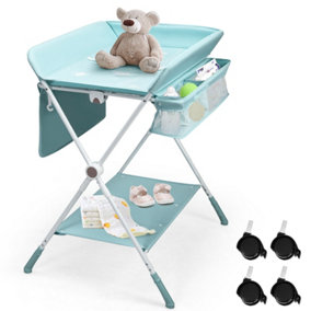 Costway Baby Changing Table Portable Multi-purpose Diaper Station Adjustable