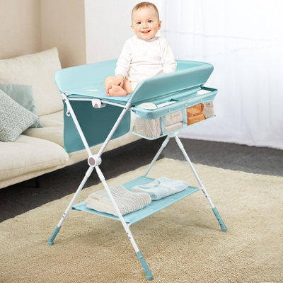 Costway Baby Changing Table Portable Multi purpose Diaper Station Adjustable