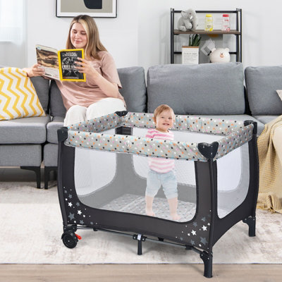 Playpen bed hot sale diy