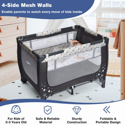 Playpen bed diy best sale