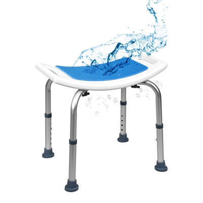 Costway Bath Chair Height Adjustable Padded Tub Shower Bench Seat ...